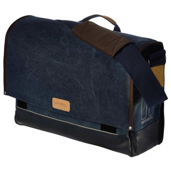 Basil messenger tas Urban Fold bl Deep Denim Blue - Blauw