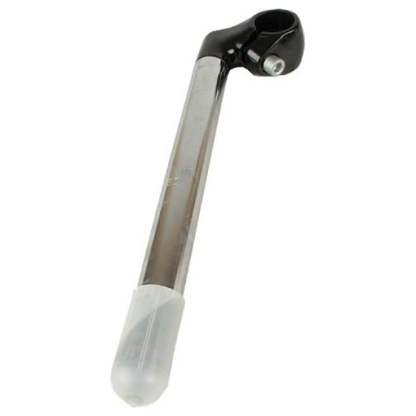 Ergotec STUURPEN 22.2 230/40 ZWART/CHROOM Zwart/Zilver