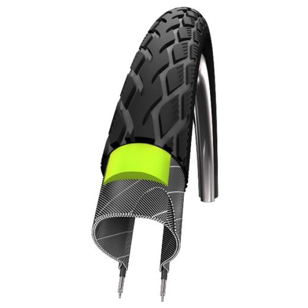 Schwalbe btb 28x1 1/8 Mar G Guard R zw Zwart