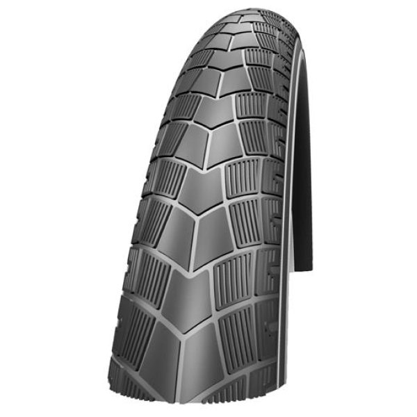 Schwalbe Schw btb 28x2.35 Big Apple R zw Zwart