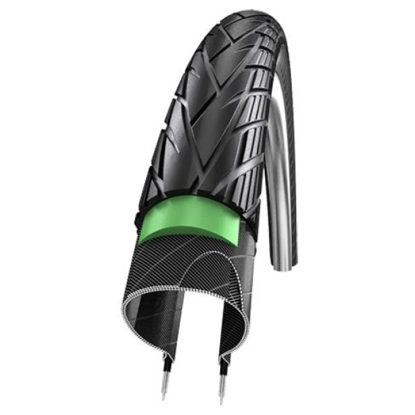 Schwalbe btb 20 x 1.75 Energ plus refl zw Zwart