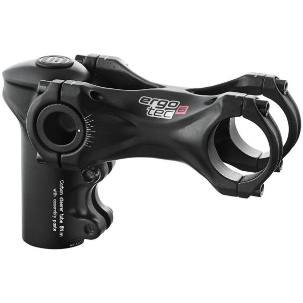 Ergotec Voorbouw Ahead Swell X70 28.6/31.8/100mm mat zwart Zwart Sandblastblast