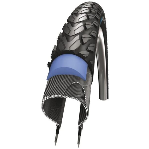 Schwalbe btb Marathon Plus Tour 26 x 2.00 zw refl Zwart