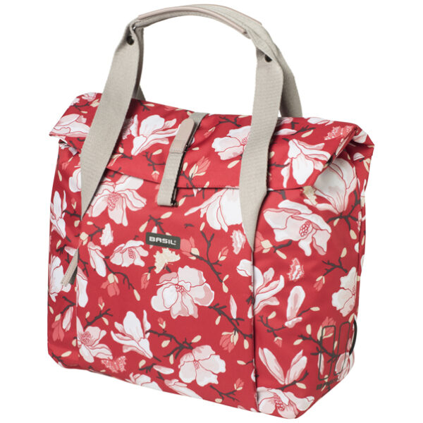 Basil shoppertas Magnolia Poppy Red