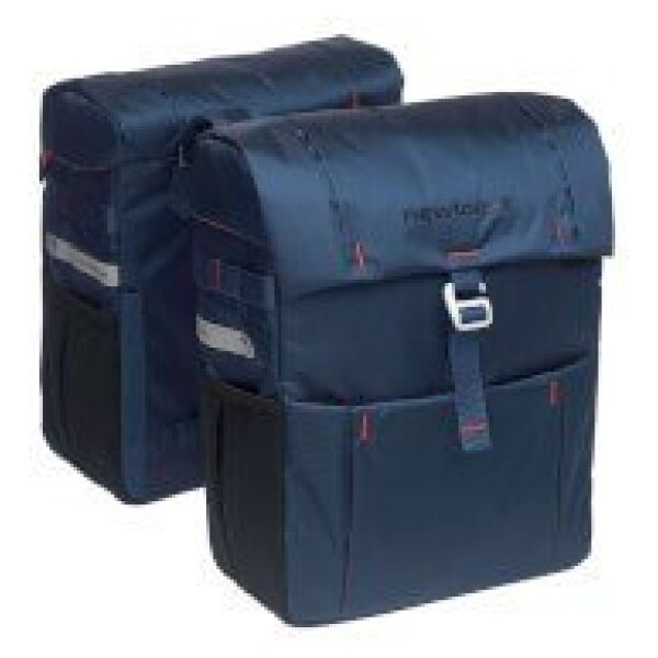 New Looxs fietstas dubbel Vigo Blue