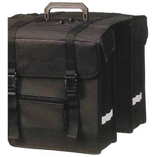New Looxs NL dubb tas 10T + plaat zw Zwart