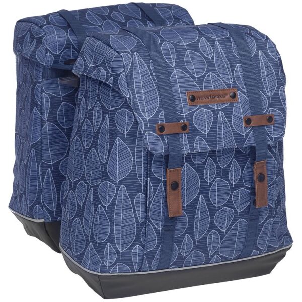 New Looxs fietstas dubbel Alba racktime folla Blue