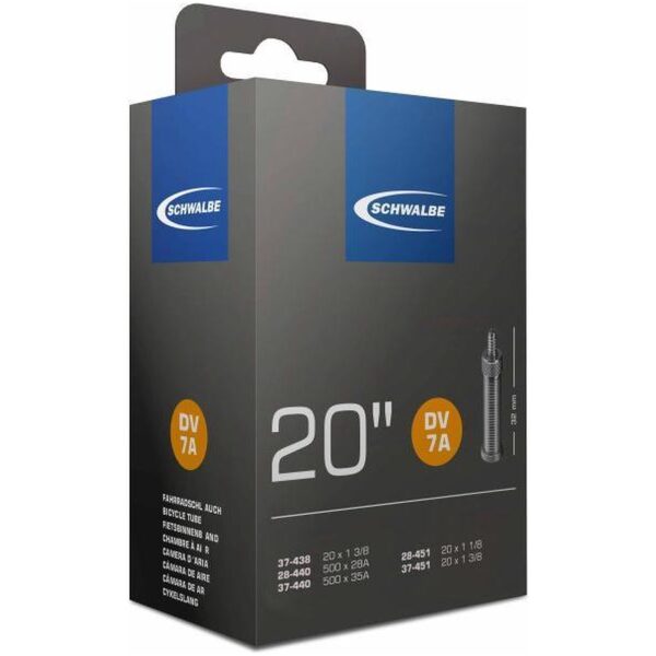Schwalbe bnb DV7A 20 x 1 3/8 hv 32mm Zwart