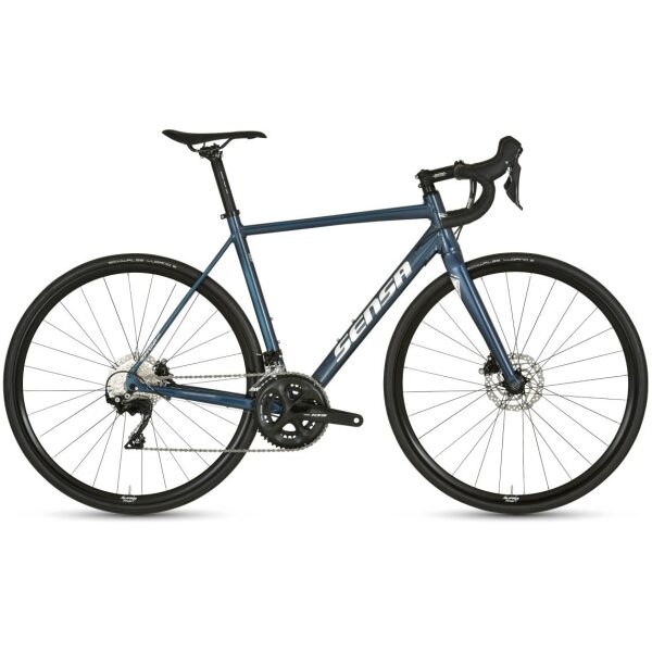 Sensa Romagna Disc Limited 105 61cm Shiny Deep Denim Blue + Chrom