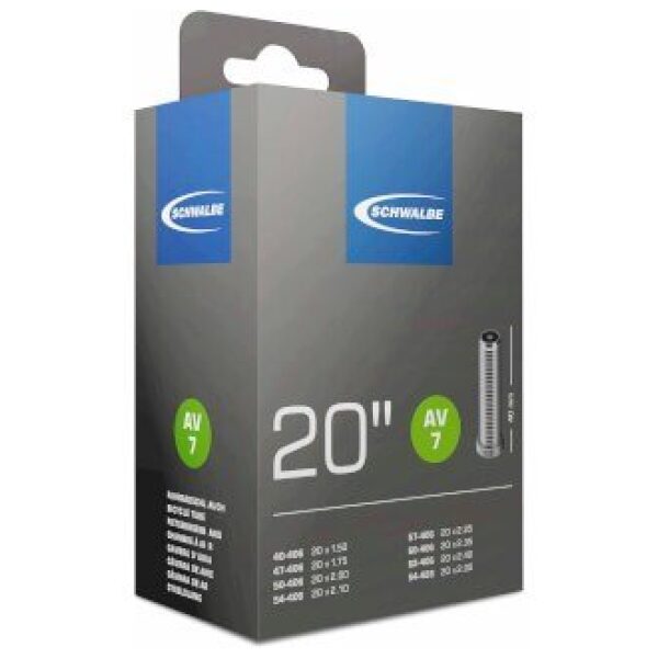 Schwalbe bnb AV7 20 x 1.50 - 2.40 av 40mm Zwart - Afbeelding 2