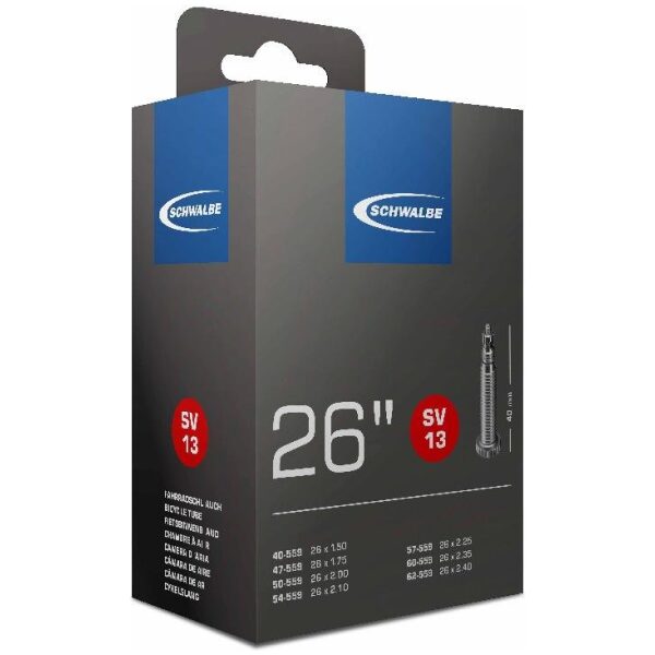 Schwalbe bnb SV13 26 x 1.50 - 2.40 fv 40mm Zwart - Afbeelding 2