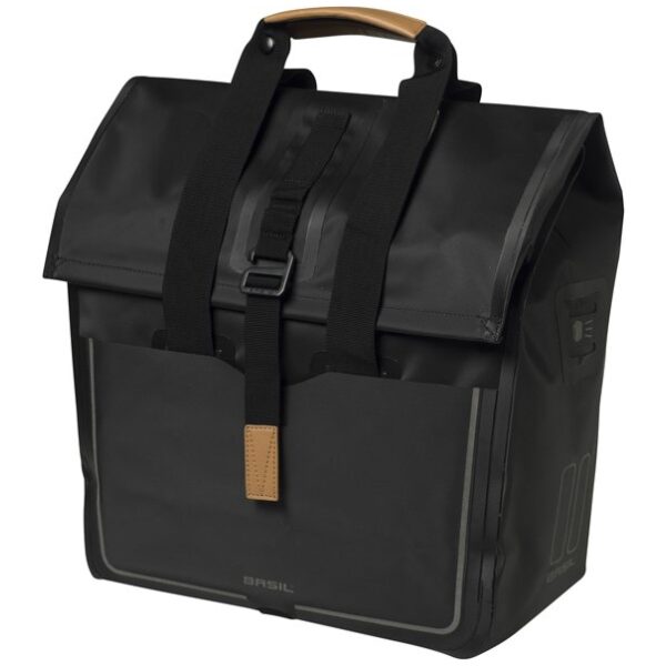 Basil shoppertas Urban dry Black Matt