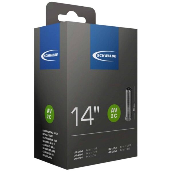 Schwalbe bnb 14x2.00 av (AV2A) Zwart - Afbeelding 3