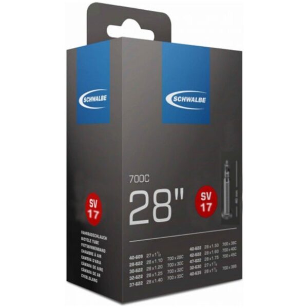Schwalbe bnb SV17 28 x 1.10 - 1.75 fv 40mm Zwart