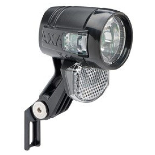 Axa koplamp Blueline switch aan/uit dynamo 30 lux Zwart