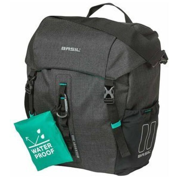 Basil fietstas enkel Discovery zwart melee Melee Black