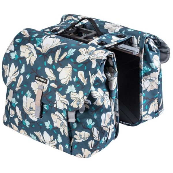 Basil TAS BAS DUBBEL MAGNOLIA MIK 35L Teal Blue
