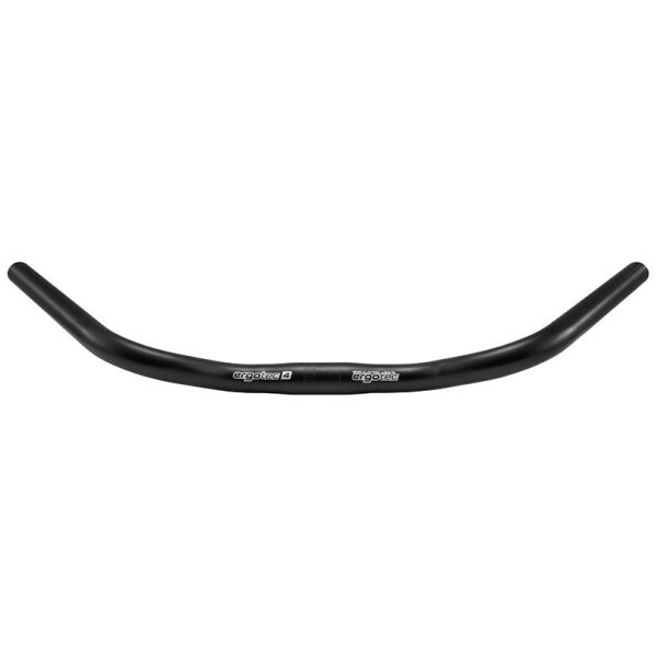 Ergotec stuurbocht Trekking 25.4 alu zwart Zilver