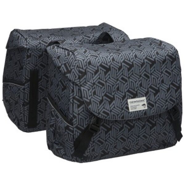 New Looxs NL tas Mondi Joy dubbel linea zwart Linia Zwart