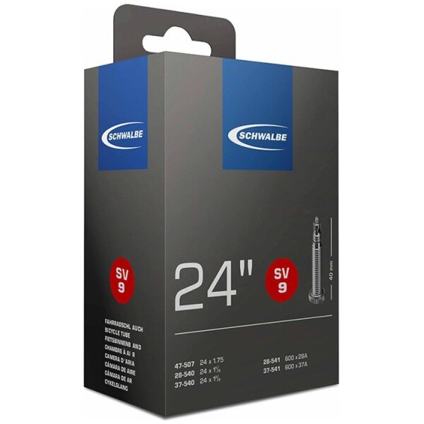 Schwalbe bnb SV9 24 x 1 1/8 - 1.75 fv Zwart