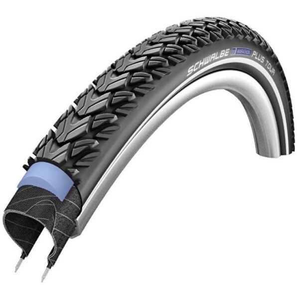Schwalbe btb Marathon Plus Tour 26 x 1.75 zw refl Zwart