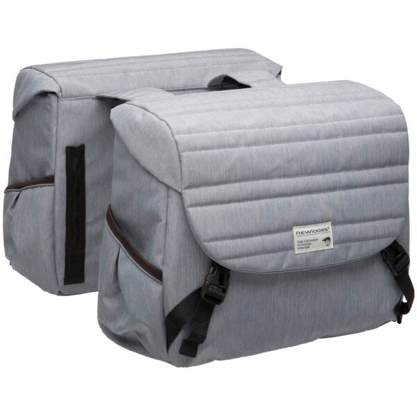 New Looxs NL tas Mondi Joy dubbel grijs Quilted Grey