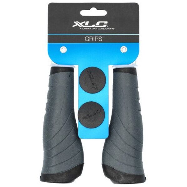 Xlc HANDVAT ERGO 135MM CF ZW/GRY STEL GRS04 Zwart/Grijs