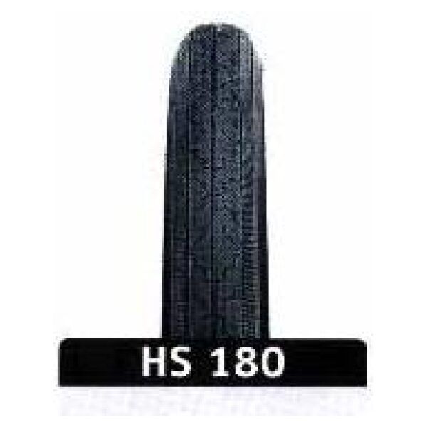 Schwalbe BUB 28X11/16 SC R HS180 ZW/LEV ZWART / LEVER
