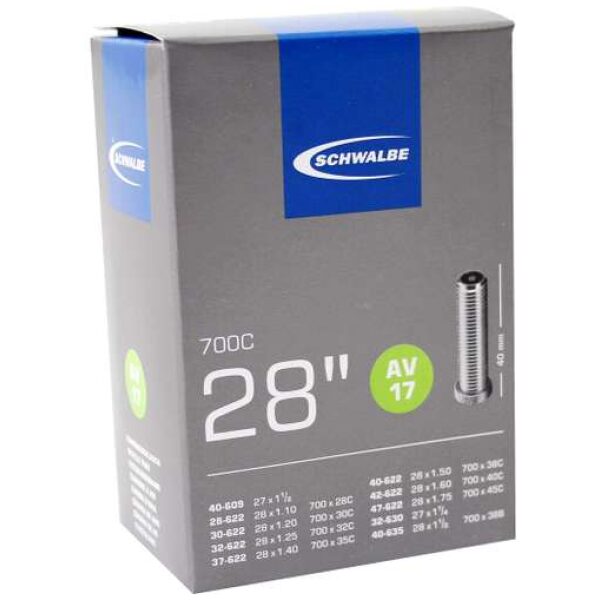 Schwalbe bnb AV17 28 x 1.10 - 1.75 av 40mm Zwart
