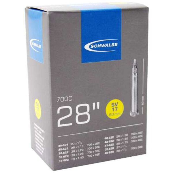 Schwalbe bnb SV17 28 x 1.10 - 1.75 fv 60mm Zwart