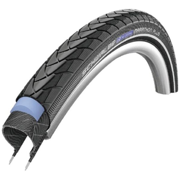 Schwalbe btb Marathon Plus 28 x 1.50 zw refl Zwart