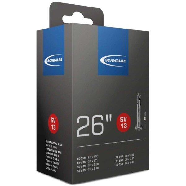 Schwalbe bnb SV13 26 x 1.50 - 2.40 fv 40mm Zwart - Afbeelding 5