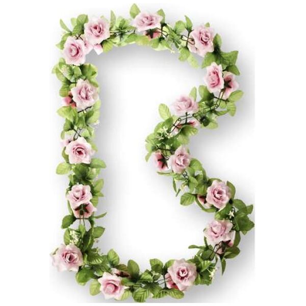 Basil bloemslingern rz Roze