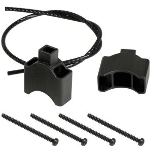 Klickfix afstandverlenger adapterset E 25 mm CC-10 Zwart
