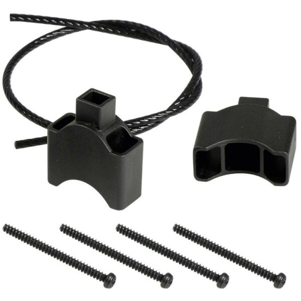 Klickfix afstandverlenger adapterset E 25 mm CC-10 Zwart
