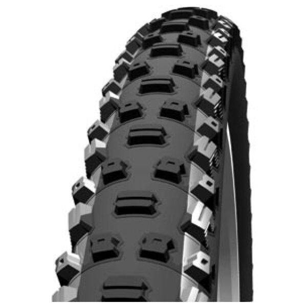 Schwalbe btb 26x2.25 Nob Nic zi Zwart / Zilver