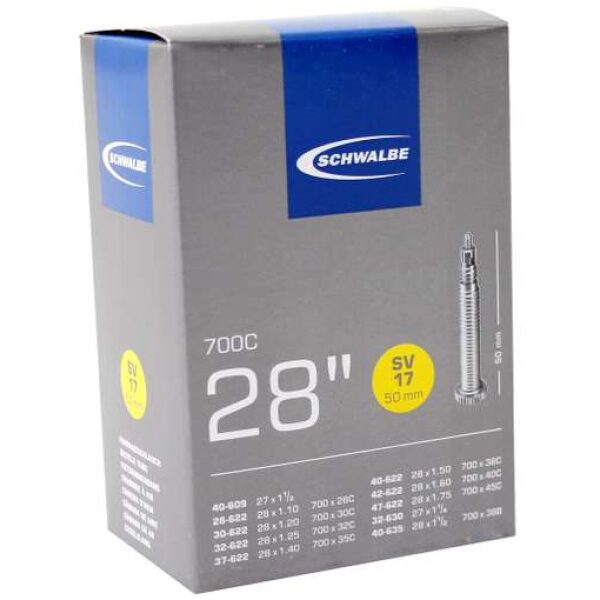 Schwalbe bnb SV17 28 x 1.10 - 1.75 fv 50mm Zwart