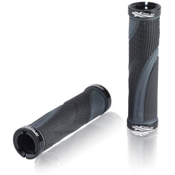 Xlc HANDVAT BO2 130MM CF ZW/GRY STEL GRS23 Zwart/Grijs