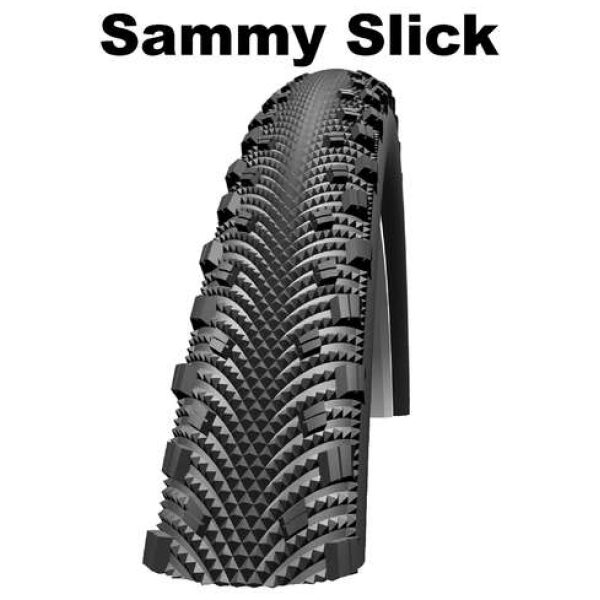Schwalbe Schw btb 26x2.10 Sammy Slick Perf V ZWART