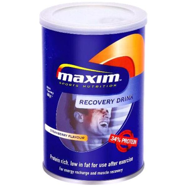 Maxim RECOVERY DRINK STRAWBERRY 450GR