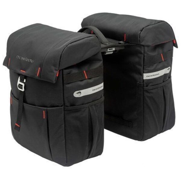 New Looxs fietstas dubbel Vigo Racktime 2.0 Black