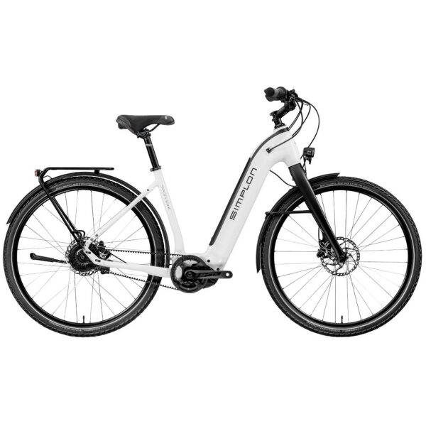 Simplon Spotlight CX Pearlwhite Glossy/ Black Matt Dames