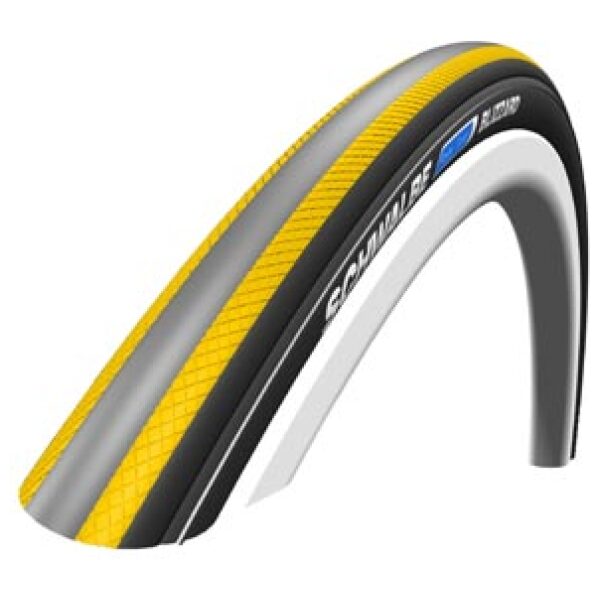 Schwalbe Schw btb 700x23 Blizz kevl V gl Zwart / Geel