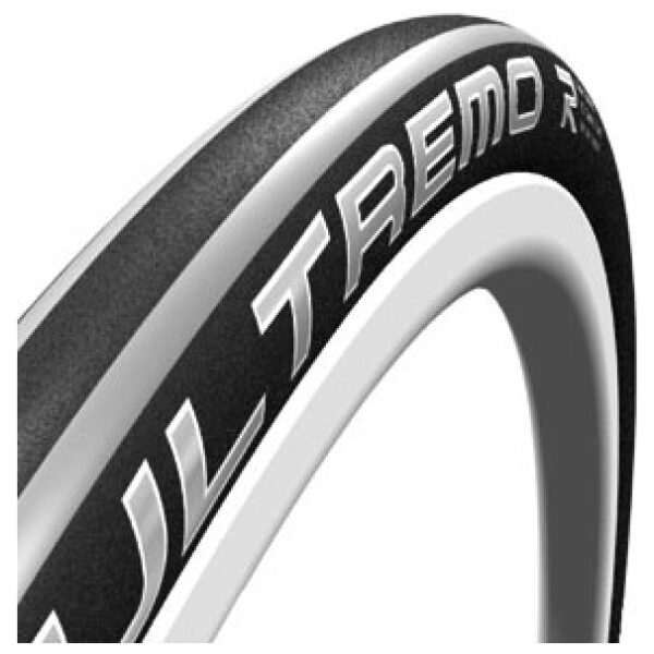 Schwalbe Schw btb 700x23 Ultremo R1 zw/zi Zwart / Zilver