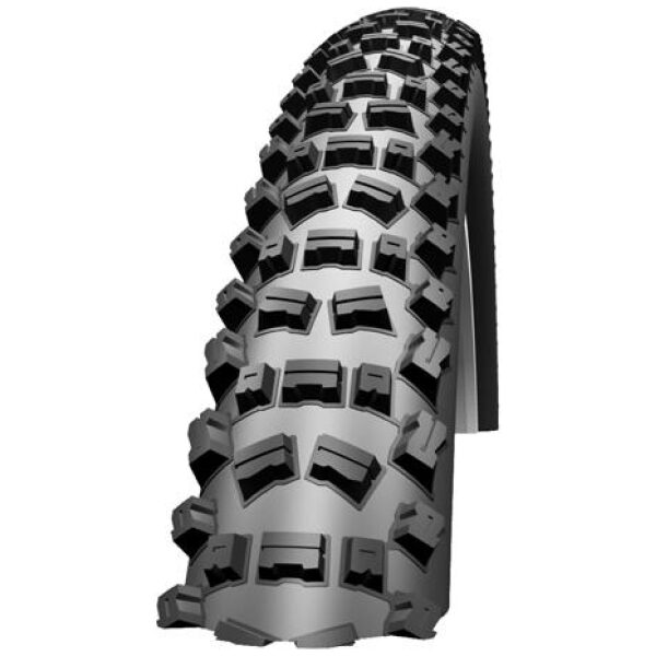 Schwalbe BUB 26X225 SC 57-559 FAT ALBERT ACHTER ZW VW ZWART