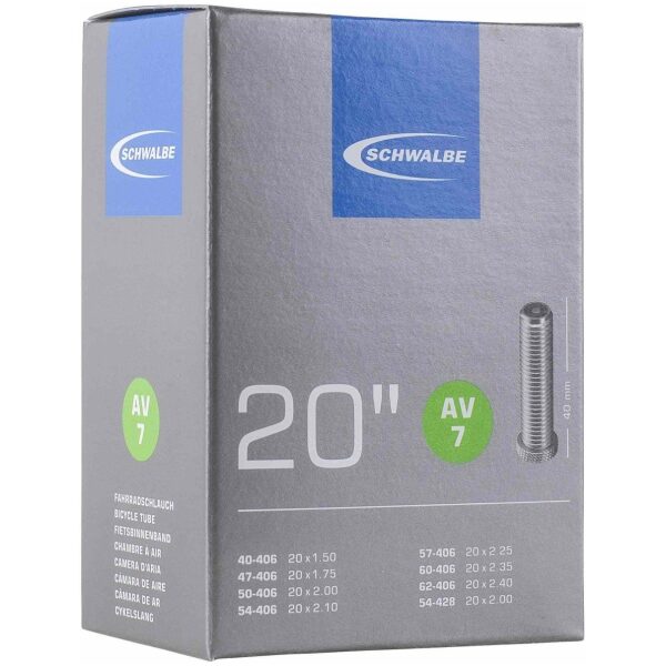 Schwalbe bnb AV7 20 x 1.50 - 2.40 av 40mm Zwart - Afbeelding 3