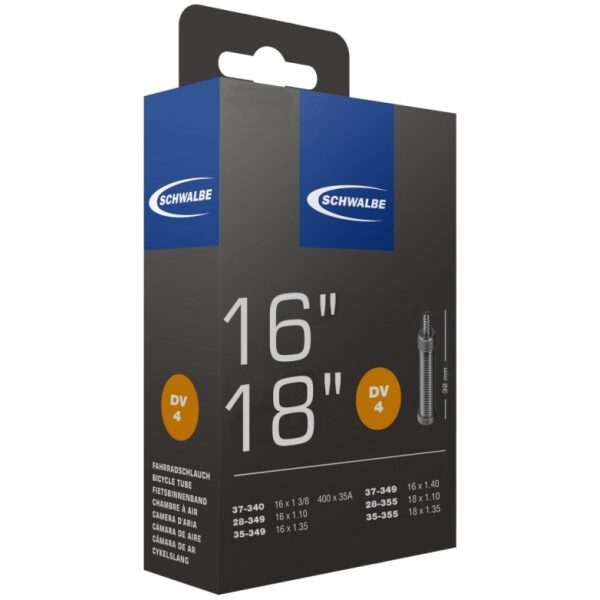 Schwalbe bnb DV4 16 x 1 3/8 - 18 x 1.35 hv 32mm Zwart - Afbeelding 3