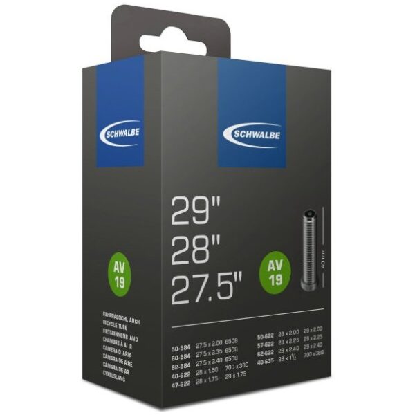 Schwalbe bnb AV19 27.5 x 2.00 - 29 x 2.40 av 40mm Zwart - Afbeelding 3