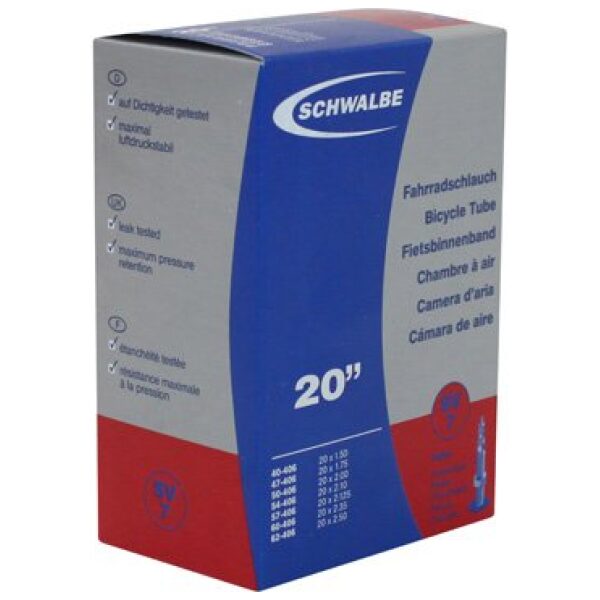 Schwalbe bnb SV7 20 x 1.50 - 2.40 fv 40mm Zwart