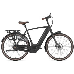 Gazelle Grenoble C8 Black Mat Heren